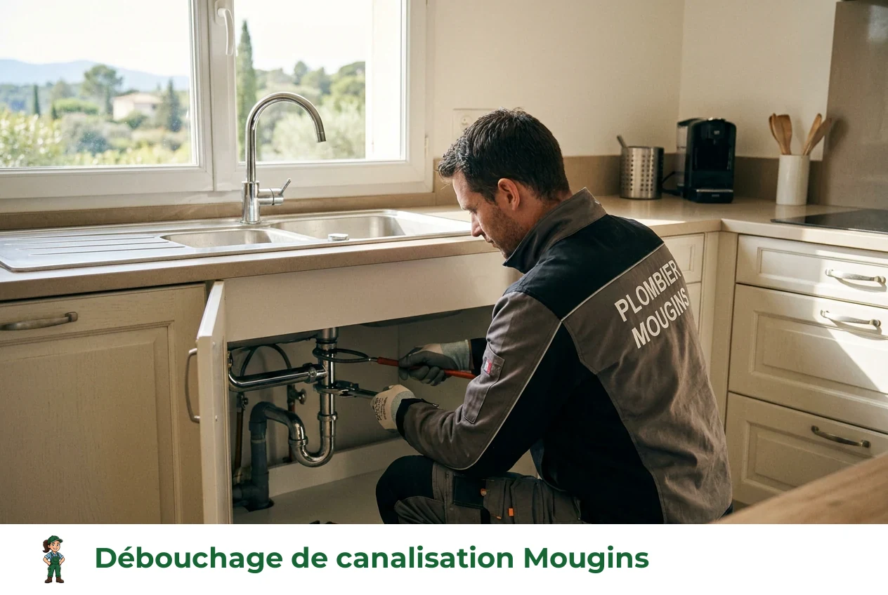 Débouchage de canalisation à Mougins
