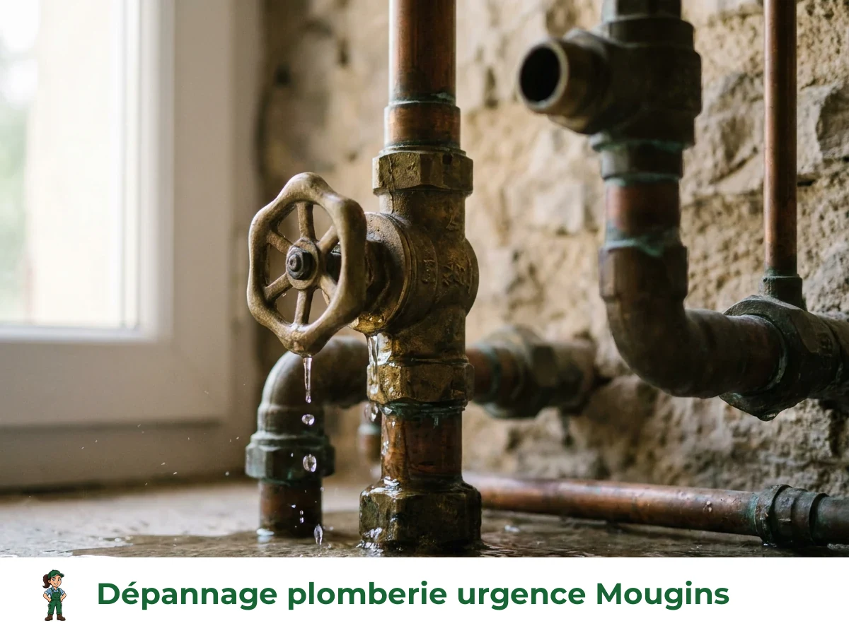 Dépannage plomberie urgence à Mougins