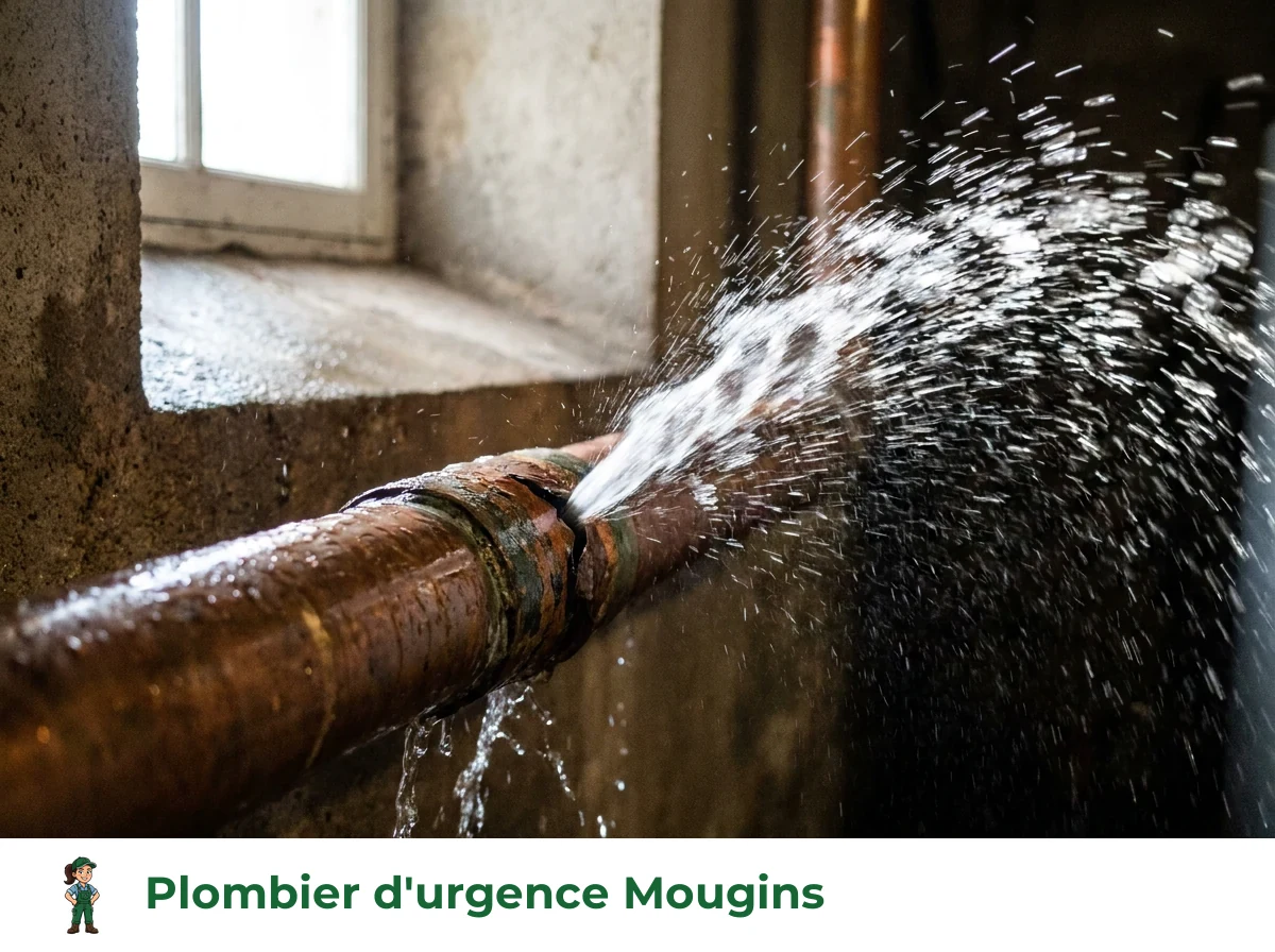 Plombier d'urgence à Mougins