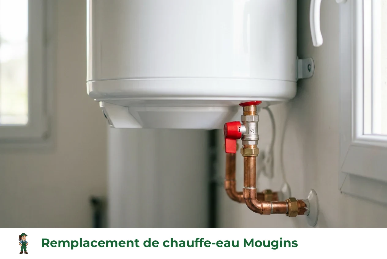 Remplacement de chauffe-eau à Mougins