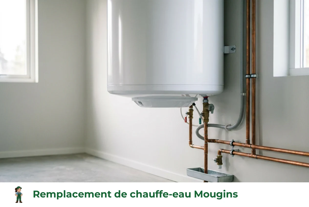 Remplacement de chauffe-eau à Mougins