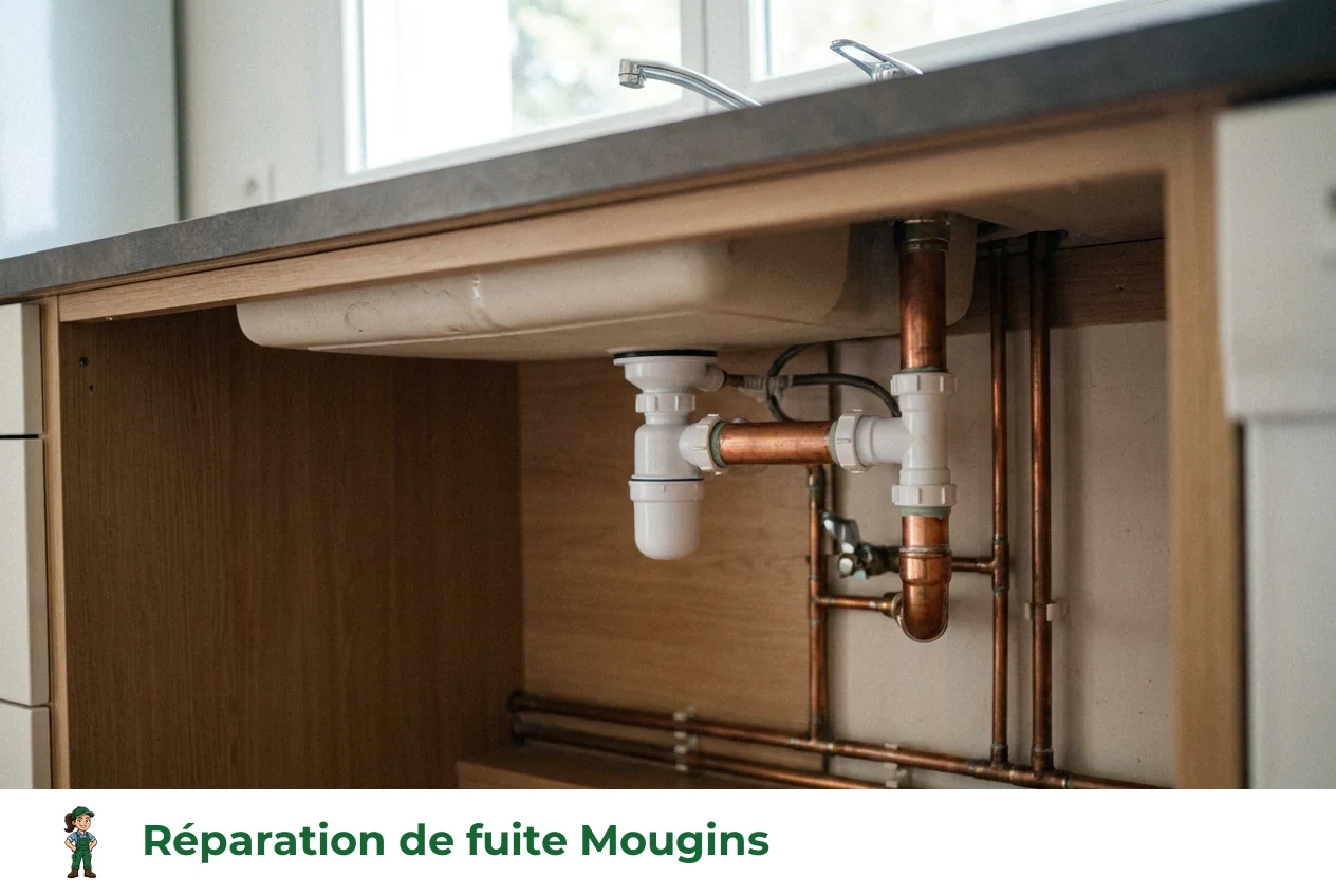 Réparation de fuite à Mougins