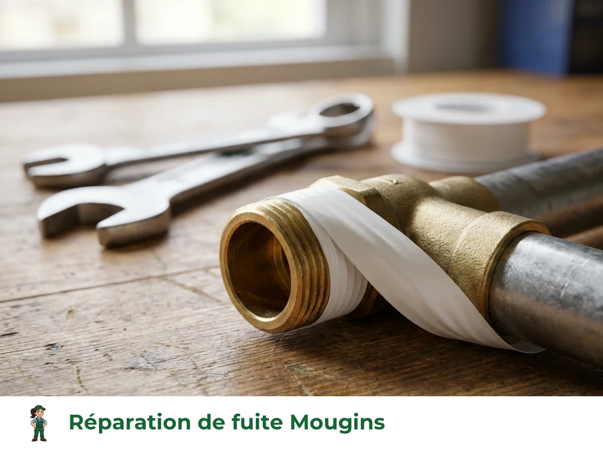 Réparation de fuite à Mougins