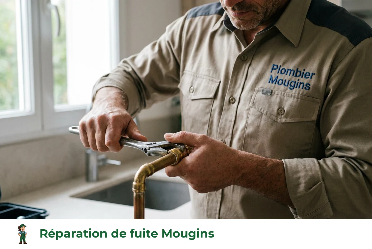 Réparation de fuite à Mougins